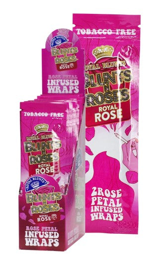 Royal Blunts Blunts & Roses Rose Petal Infused Wraps